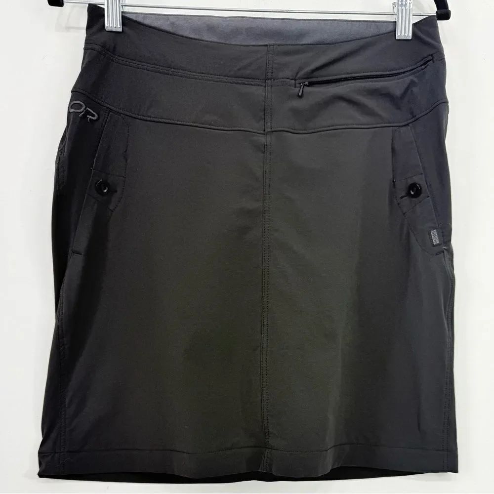 Outdoor Research Black Performance Wear Athletic Athleisure Sporty Mini Skirt